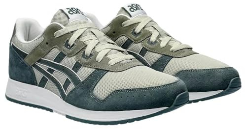 Asics Herren Lyte Classic Sneaker, Weißer Salbei, Dunkles Zinn, 39 EU