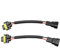 2 Stück 9005 HB3 9006 HB4 Stecker auf H11 Buchse Konvertierungsadapter Kabelbaum für Scheinwerfer Nebelscheinwerfer