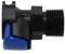 Tuyau de robinet de remplacement F1/2 M15 * 1, 180/300cm, tuyau extractible à connexion rapide, Tube en Nylon gris/noir, accessoires de cuisine de douche(Only Hose connector)