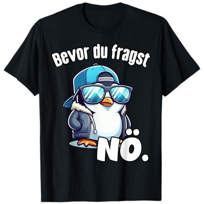 T-Shirt Herren lustige Sprüche Bevor du fragst Nö Lustiges T-Shirt