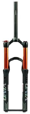 QAINKUN Federgabel Bike Luft Gabeln 9 * 100mm QR 15 * 100mm Fahrrad Vorderrad Gabel 24 Zoll Luftfederung Disc Bremse Fahrrad Gabel Fahrrad Teile Fahrradgabel(STRAIGHT-TA-24)