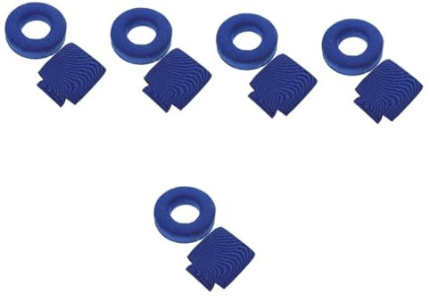 Amosfun 5 Juegos Juego de Copas de flotabilidad Posavasos Piscina Posavasos para Piscina botellero Posavasos inflables Enfriador Flotante de Neopreno portavasos para Piscina Reutilizable