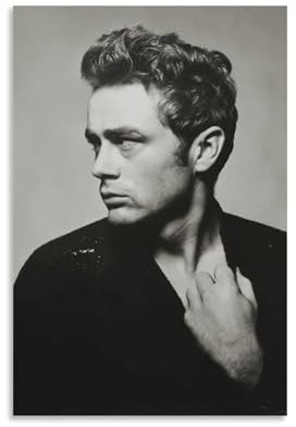 YRAEYWAER James Dean (10) Poster, ästhetische Dekoration, Wohnzimmer, modern, Familie, Schlafzimmer, Wohnzimmer, Wandkunst, Dekoration, Poster, 30 x 45 cm, ungerahmt, 4