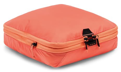 Peak Design Packing Cube, Ibis, Weatherproof Luggage Cube with Dual Compartment Organization, Expansion and Compression, Zipper Opening, Travel Organizer for Men and Women, Size M | Provenance France. Secure packaging. Comes with invoice including VAT.