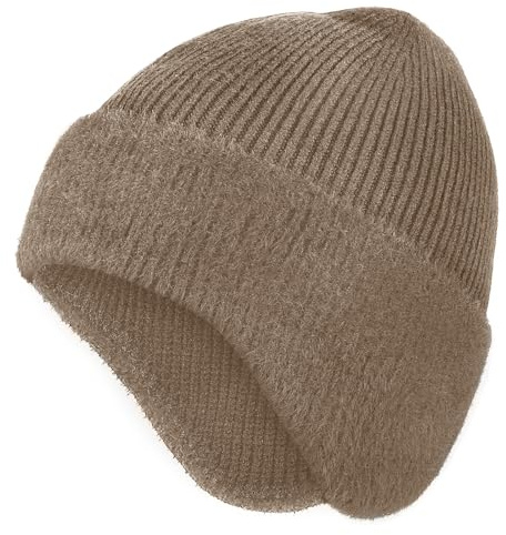 HAGOT Beanie Mütze, Unisex Wintermütze Strickmütze, Herren Winter Warme Strickmütze, Dickem Warmem Futter