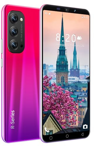 PrzTIk Entsperrtes Smartphone mit 5,0-Zoll-HD-Bildschirm, 1 GB RAM und 16 GB ROM, Android 9.0-Betriebssystem, Dual-SIM-3G-Mobiltelefon