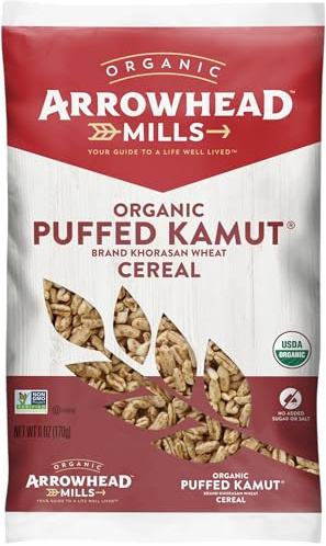 Arrowhead Mills Cereal, Puffed Kamut, 6 oz (Pack of 12)