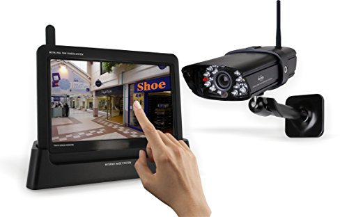 Elro CS87T - Sistema de cámara Digital a Tiempo Real con Pantalla táctil 7