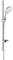 hansgrohe Raindance Select S 150 Duschset 0,90m, 3 Strahlarten mit Seifenablage, Weiß/Chrom