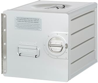 VanDeBord Aktenschrank, Schubladenschrank, Metallschrank klein, Schreibtisch Aufbewahrungsbox, Büroschrank, Industrial Möbel, vormontiert, 27,9 x 29,1 x 39,5, Bord Box M, Silber