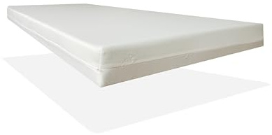 Doctorsleep Medisleep Kaltschaum Rollmatratze Kern 10 cm mit Bezug - Milano AloeVera glatt - Größe: 120x190 cm Härtegrad 3