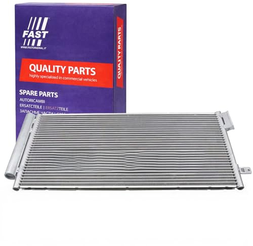 FAST Kondensator, Klimaanlage FT55303 | Kompatibel mit: ABARTH GRANDE PUNTO, PUNTO, ALFA ROMEO GIULIETTA, MITO, FIAT BRAVO II, GRANDE PUNTO, PUNTO, PUNTO EVO