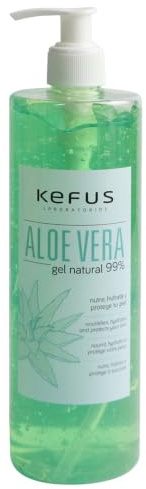 GEL ALOE VERA 99%_500ML_ CON DOSIFICADOR | Rápida absorción, Textura no grasa, After sun