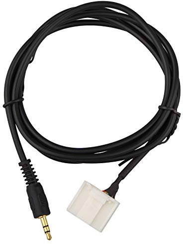 Jopto Câble Audio auxiliaire 3,5 mm pour Lecteur MP3 pour Samsung Galaxy, Huawei, Sony Xperia Lumia, LG Phone, Lecteur MP3 vers Toyoyta Camry Corolla Reiz Highlander RAV4