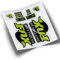 PEGATINEA Decals Autocollants DE Fourche Fox 34 Rhythm Series 2018 WP220 Vert Lima 2