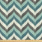 ABAKUHAUS Türkis Gewebe als Meterware, Abstrakte gewellte Linien, Dicht Gewebter Stoff zum Nähen Polster Wohnaccessoires, 3M (148x300cm), Grau Blasser Teal