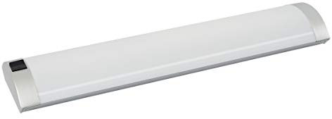 Gefom - Regleta de diseño LED integrada, 40 cm, 5 W, 260 lúmenes, con interior