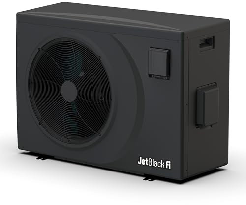 N NETSPA Pompe à Chaleur Piscine poolex jetblack Full inverter WiFi 9kw pour piscines jusqu'à 50 m³