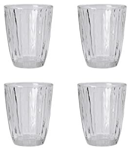 Wasserglas, Groove, Klar