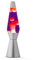 I-TOTAL - Lampe à Lave Magma/Lampe à Lave (argent violet/jaune)