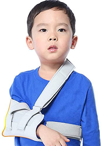 Armschlinge für Schulterverletzungen Armschlingen für gebrochenes Handgelenk Armstütze Armstütze für Kinder, Stabilisierung für verletzte Unterarmstützen Manschette Handgelenk Ellenbogenbandage Wegf