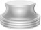 Tertullus Record Weight Stabilizer 14oz Lp Disc Stabilizer Aluminum Alloy Portable Turntable Clamp For Lp Vinyl Record Player-Silver