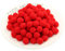 JekyTMP 20 Stück 30mm Pompons Zum Basteln BäLle Flauschigen Bunt Mini Pompons Flauschigen PlüSch BäLle Pom Pom BäLle Bunte Pompom Pompons Craft Pom Poms Bunte Flauschige Pompon (Nr. 2 Rot)