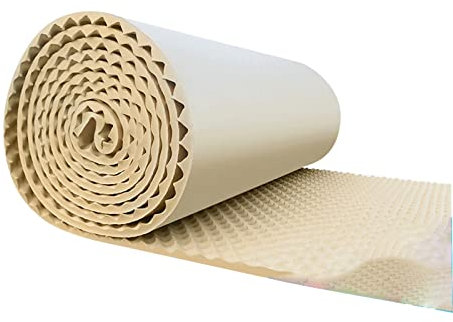 HARICSET 2cm Dick Schalldämmung Akustikschaumstoff Noppenschaumstoff Akustik Schaumstoff Ideal für Tonstudio,Fernsehzimmer,Kinderzimmer,Büro und Podcast(Color:Nicht-gerade Weiss)