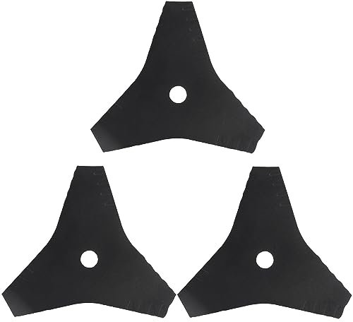 DECKMAN 530402967 Lama di ricambio per tagliabordi elettrici compatibile con Husqvarna, per albero motore per tagliare e bordare l'erba sostituisce 85718 (confezione da 3)