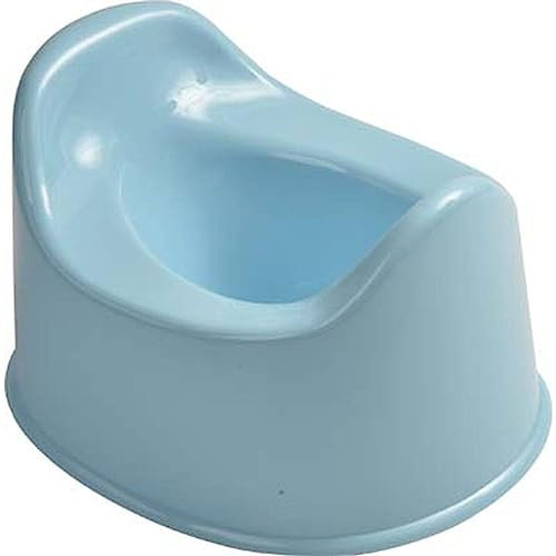 Pot de toilette basique en polypropylène pour bébé - Bleu