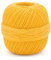 Häkelgarn 10 von Gründl, Filethäkelgarn,Stärke 10, 50 g / 280 m,100% Baumwolle, NS 1,25-1,5 (04 narzissengelb)