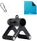 Bagulet V Bar Attachment for Row Machine Barbell, LAT Pulldown Attachment, Landmine Attachment V Handle Bar and Cable Machine Attachment with Black Soft Grip, Home Gym Fitness - Cool Towel Included