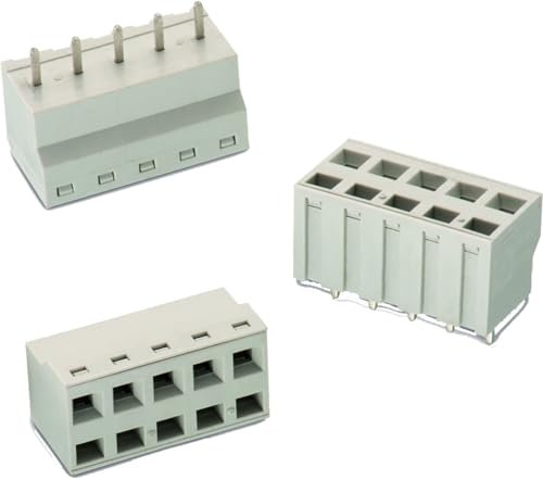 Würth Elektronik 4165 Printklemme Vertikal, für Durchsteckmontage, 4-polig / 1-reihig, Raster 5.08mm