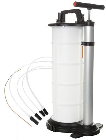 Punmew Bomba extractora de aceite de 9 L, cambiador de aceite, extractor de líquido de vacío, extractor manual de aceite de motor