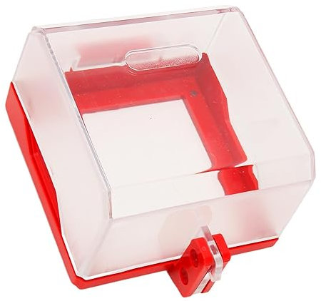 Emergency Stop Button Cover Lockout, Box Type Transparent Push Button Switch Cover, Plastic Switch Cover Protector Lockout Cover, Stop Switch Box, Push Button Cover