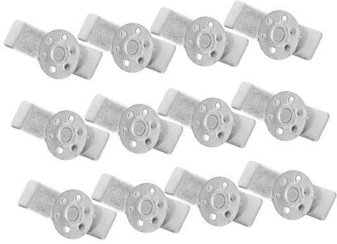 KITANDOVE 12juegos Soporte De Fregadero De Clips De Montaje Para Fregadero Bajo Encimera De Compatible y Baño Resistente y