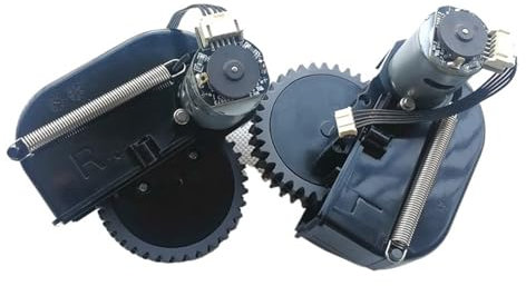 Conjunto De Motor De Rueda For Aspiradora Robótica, Compatible Con Chuwi Ilife V5s Pro Ilife V3s Pro V50 V55, Piezas De Motor De Rueda For Aspiradora Robótica(R and L wheel)