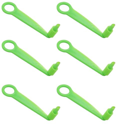 6Pcs Spiral Slicer Blade Hand Slicer Spiral Cutter,Handheld Vegetable Spiralizer Spiral Knife Kitchen Accessories Tools for Courgettes, Potato, Carrot, Cucumber Vegetables (Green)