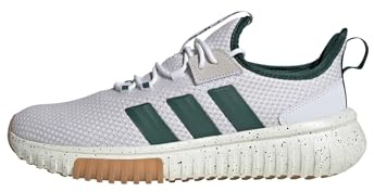 adidas Men's Kaptir 4.0 Sneakers, White/Collegiate Green/Off White, 8 UK