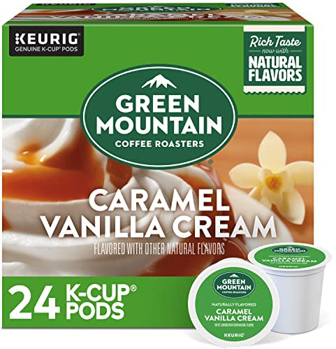 Green Mountain Coffee Caramel Vanilla Cream, 24-Count K-Cups for Keurig Brewers