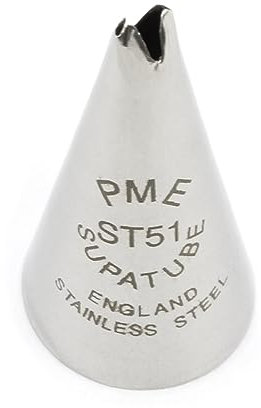PME - Supatube - Douille Feuille Moyenne en Acier Inoxydable Sans Soudure n° 51