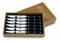AUSONIA - 61149 Confezione Regalo 6 coltelli forgiato da Bistecca Cm 12 Linea Evolux