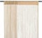 vidaXL 2X Fadenvorhang Vorhang Dekovorhang Raumteiler Türvorhang Fadengardine Gardine Fenstervorhang Fadenvorhänge 100x250cm Beige