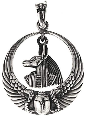 Kiss of Leather Anhänger Anubis aus 925 Sterling Silber Nr. 365