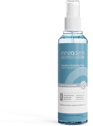 Mineaderm Gesichtswasser für empfindliche Haut – Porenverfeinerndes Tonic mit Aloe Vera, Aminosäuren & Panthenol – Feuchtigkeitsspendend & hautberuhigend – 200 ml