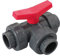 well2wellness® PVC-Kugelhahn 3-Wege Klebeanschluss mit T-Bohrung 50mm (200207)
