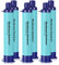 Membrane Solutions Paille Filtrante Survie, Filtre à Eau pour l'Extérieur camping et randonnée, Élimine 99,9999% des E.coli, Précision de filtration 0,1 micron, Sans BPA, Ultra-légère, 6 Pack