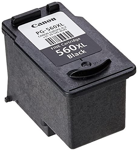 Canon Originaltinte PG-560XL, Größe XL, Schwarz, Plastikverpackung (alte Version)