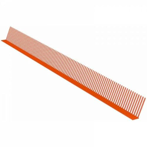Grille stop piafs ROUGE - Peignes pare-oiseaux 80mm x 1ml