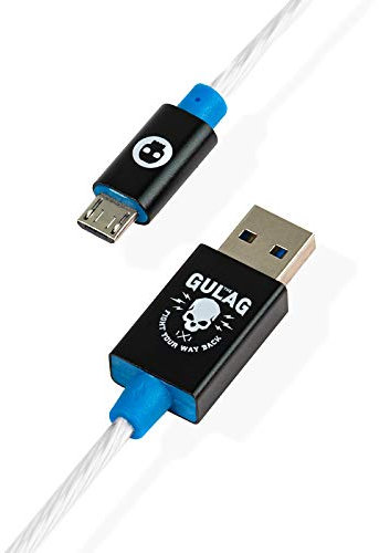 Numskull Cable USB oficial de 1,5 m, cable de carga rápida (micro USB, Warzone)